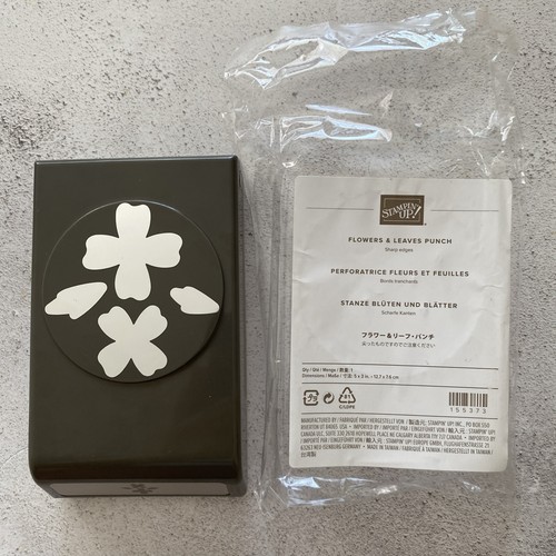 Stampin flowers leaves - flowers, &