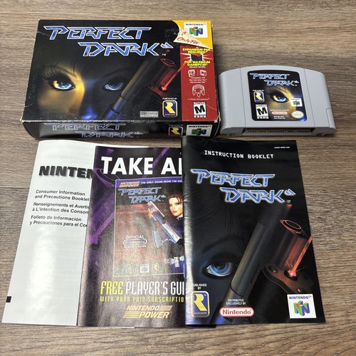 Perfect dark n64 - perfect, complete