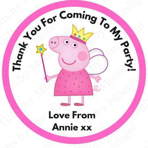 Personalised birthday stickers - personalised,