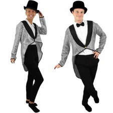 SILVER SEQUIN TAILCOAT DANCE