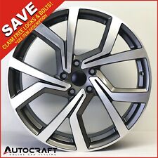 18" CLUBSPORT GP Style ALLOY WHEELS X4 - TYRES Fits : VW GOLF / CADDY