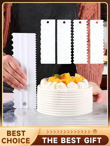 4pcs cake decorating - 4pcs, comb