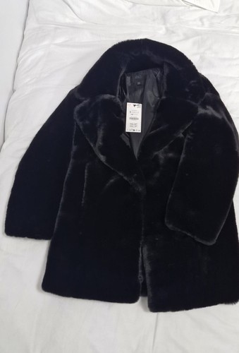 Bnwt faux black fur - fur, rrp