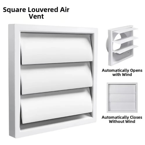 Ventilation system louvered - system,
