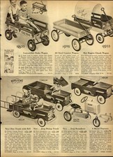 1951 PAPER AD Castelli Toy