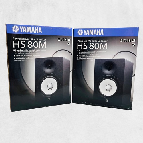 Yamaha hs80m powered studio - powered,