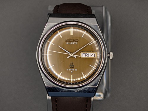 Seiko type brown dial - seiko,