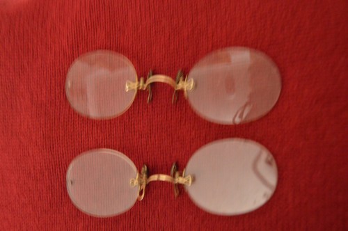 Georgian pince nez gold - georgian,