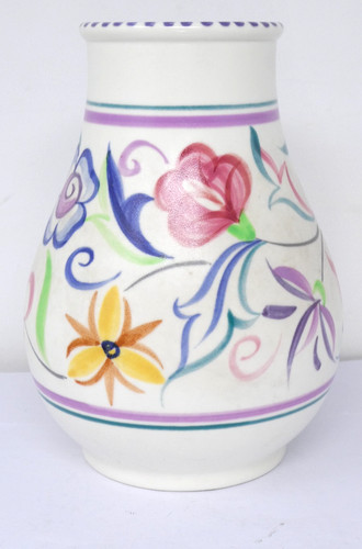 Poole england ceramic vase - england,