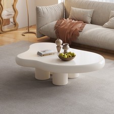 Irregular living room coffee table, salon table、tea table， Four legged form