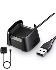 USB Charging Cable Lead Dock for Fitbit VERSA SmartWatch, Versa Lite Charger