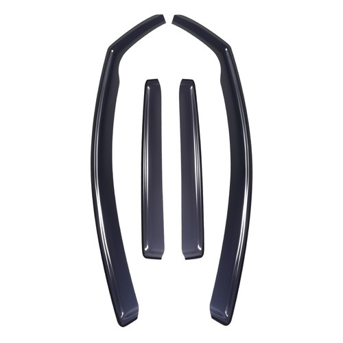 Wind deflectors 4pc set tinted - 4pc,