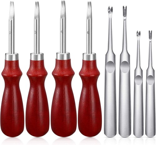8pcs edge leather beveler - 8pcs,
