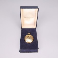 Antique Reuge Swiss Pocket Watch Music Box/With Box Working