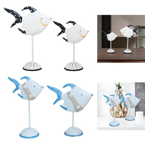 Fishes sculptures - 2x,