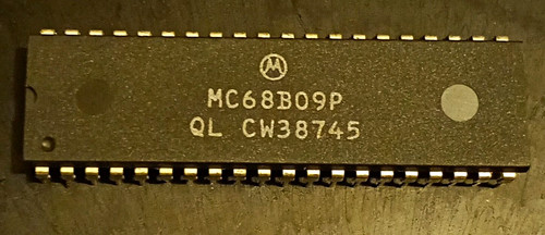 Motorola mc68b09p mpu - motorola,
