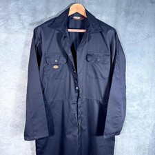 Dickies Men’s Redhawk Boiler Suit–Navy Blue Medium-Workwear Utility Street Style