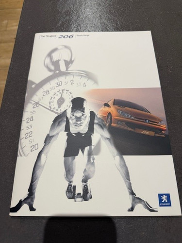 Peugeot 206 sports brochure - 206,