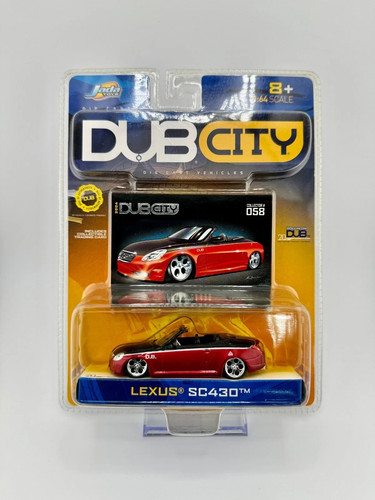 Jada dub city lexus sc430 - jada, red