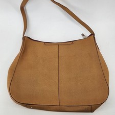 HOBO Leather Shoulder Bag Tan