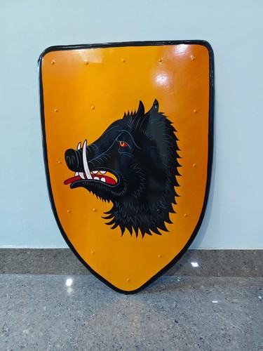 Viking boar shield medieval - viking, shield,