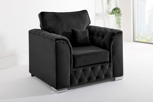 Sofa set plush fabric - plush,