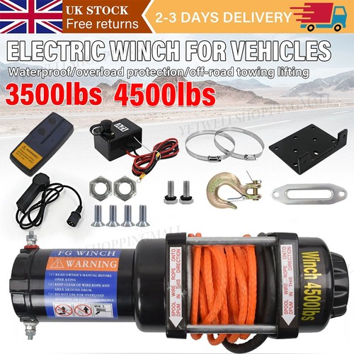 Updated electric winch 12v - updated,