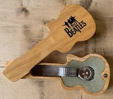 Apple ? Corps Beatles Watch With Wooden Guitar Case (needs battery) 1993