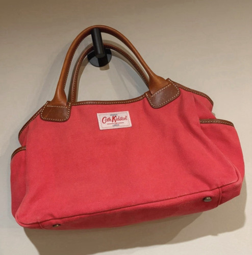Cath kidston pink canvas tote - kidston,