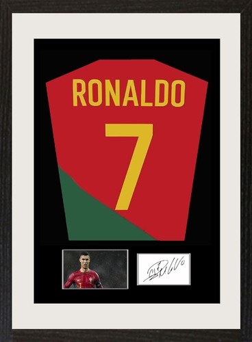 Ronaldo portugal signed shirt - ronaldo,