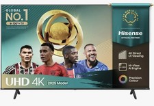 EX DISPLAY Hisense 6-Series 55" 4K Ultra HD TV Mod No 55A6NTUK in Box