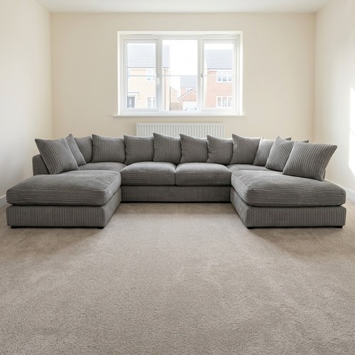 Large grey bishop - u, shape