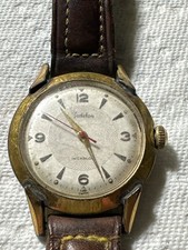 Vintage Tarleton Mens Antinagnetic Incablos Swiss made watch. Runs well!!!