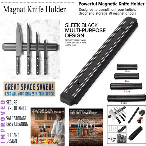 Magnetic wall mounted - mounted, knife