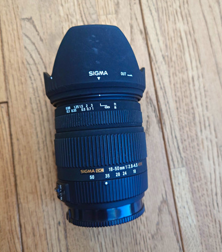 Sigma zoom 50mm - dc,