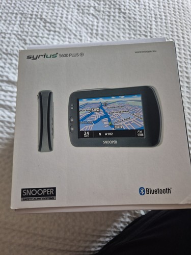 Snooper s600 sat nav - in, box