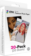 2X3 Premium Photo Paper (20 Pack) Compatible with Polaroid Snap, Snap