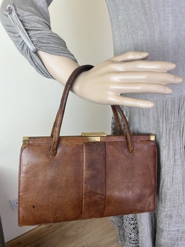 Vtg marquessa brown lizard - marquessa,