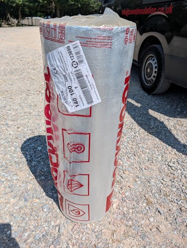 140mm 100mm foil faced - x,
