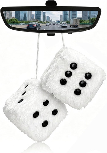 Pair fluffy dice for - dice,