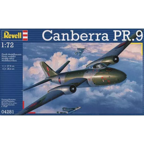 Revell canberra pr 9 - revell, 1:72