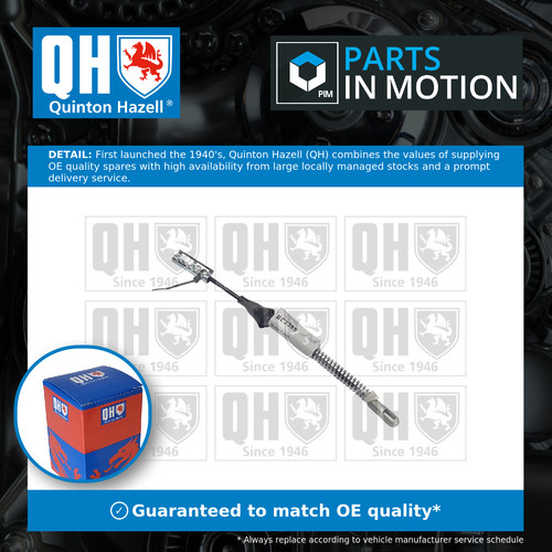 Handbrake cable fits opel - fits,