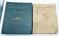 OLD SERVICE INSTRUCTION MANUAL STANDARD VANGUARD SERIES 1 - 2  & SPARE PARTS CAT