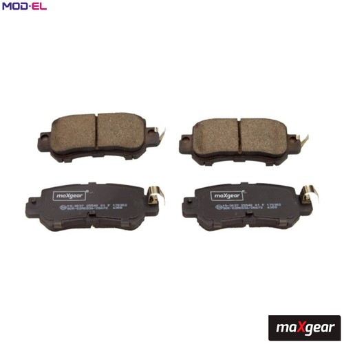 Brake pad set disc - pad,