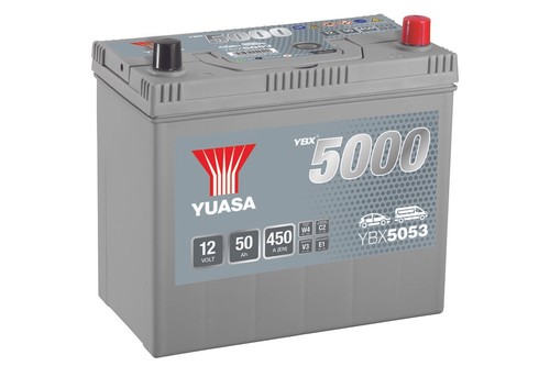Yuasa car battery - car,