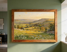 Cotswolds Spring Panorama Oil