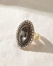 Indian Asian Statement Ring Size Adjustable Finger Jewellery Party, Wedding*UK* 