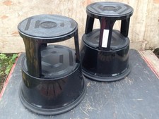 STEEL- KICK STEP STOOL MADE IN GERMANY NOT CHINA **