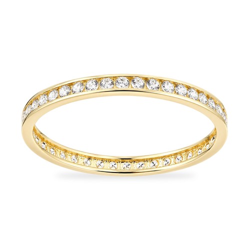 9ct yellow gold simulated - 9ct,