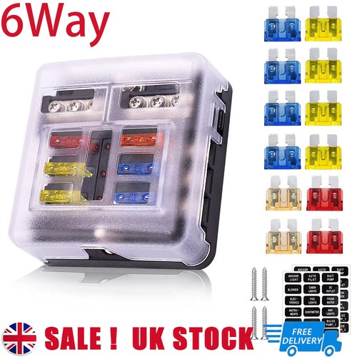 Way blade with fuse - with, box